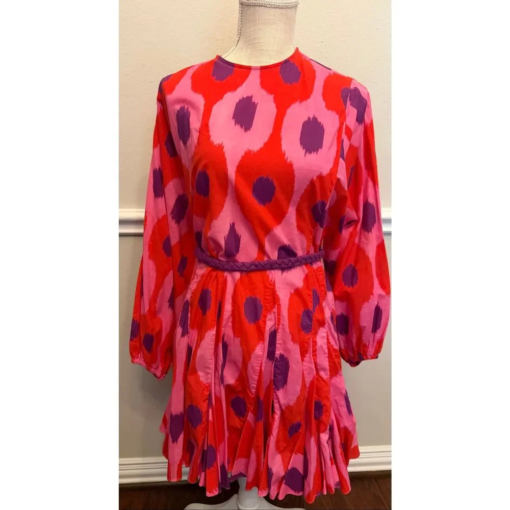 Rhode Ella Dress in Ikat Size Small - Picture 2 of 7